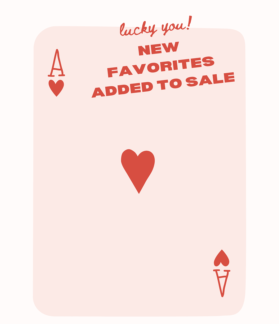 New Favorites Added to Sale