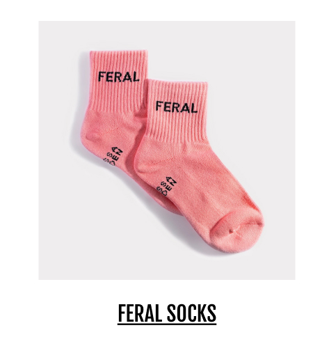 Feral Quarter Crew Socks