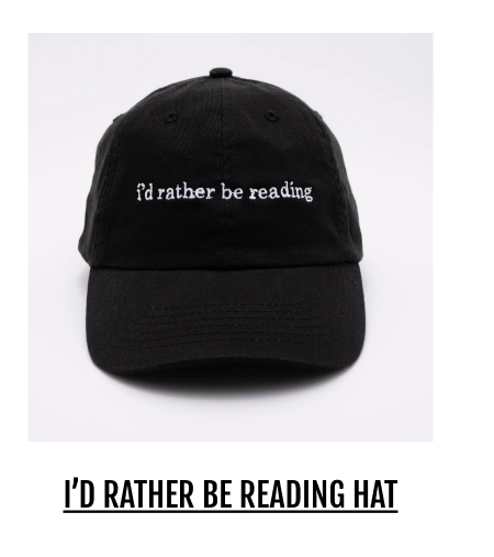 I'd Rather be reading hat