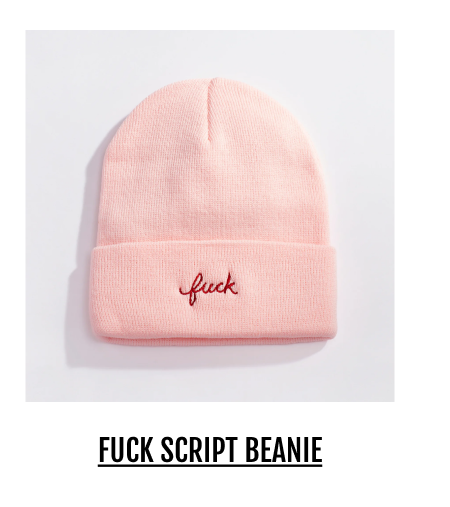 Fuck Script Beanie