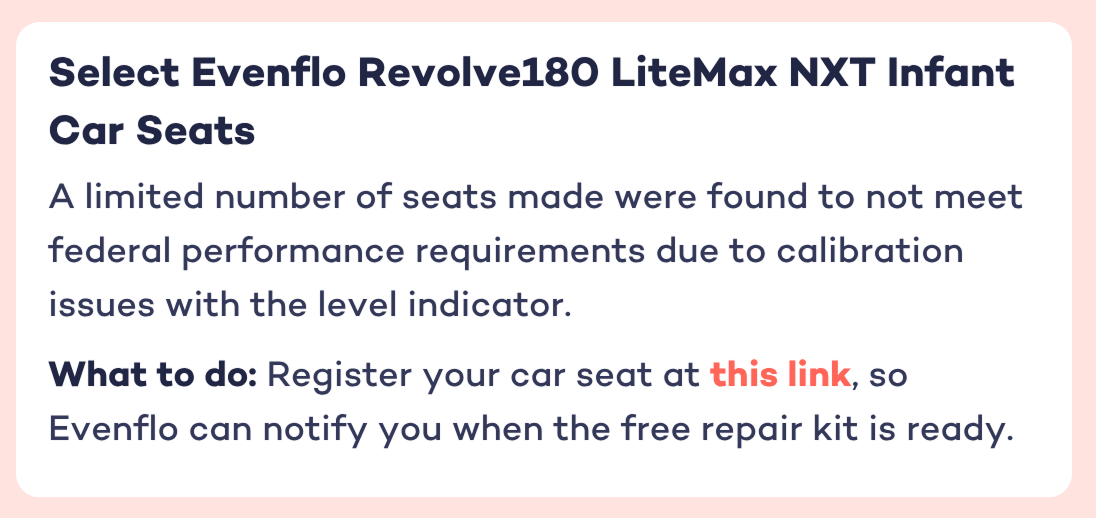 Select Evenflo Revolve180 LiteMax NXT Infant Car Seats