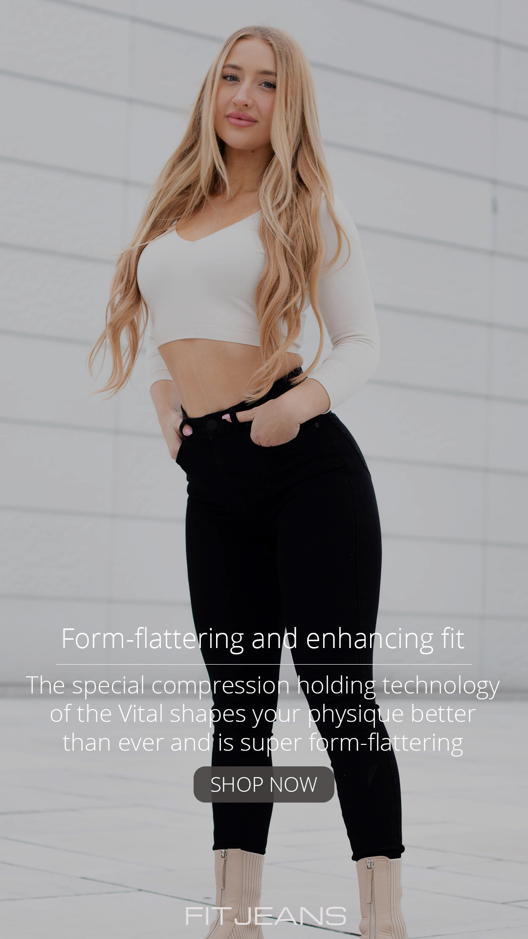 Meet our Vital in Black + Restock Fit Jeans