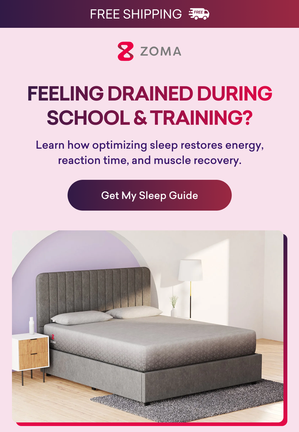 Feeling Drained During School & Training?