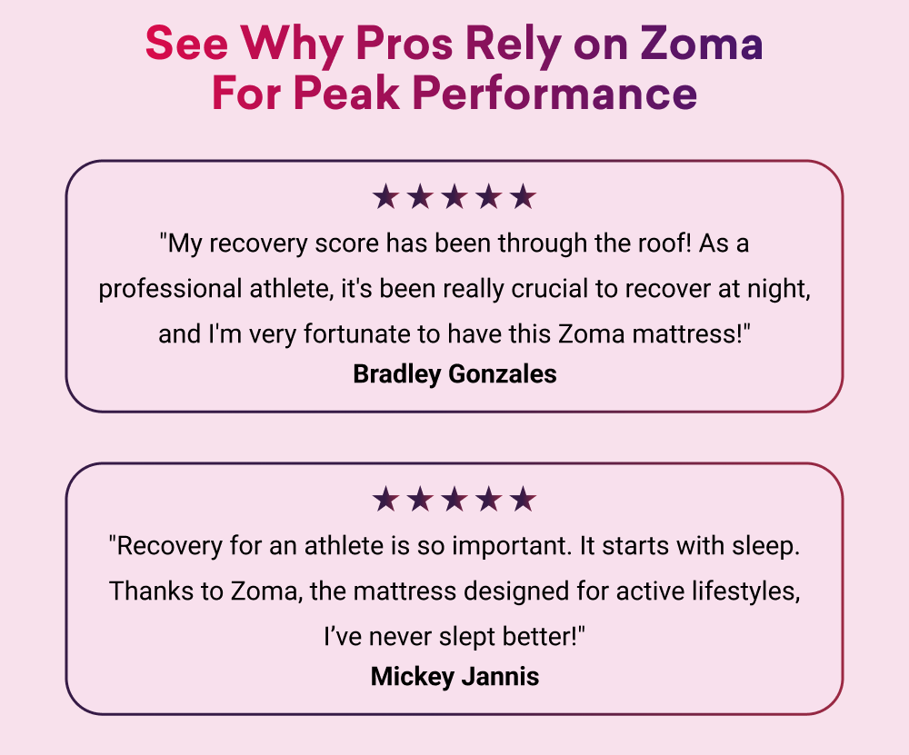 See Why Pros Rely on Zoma For Peak Performance