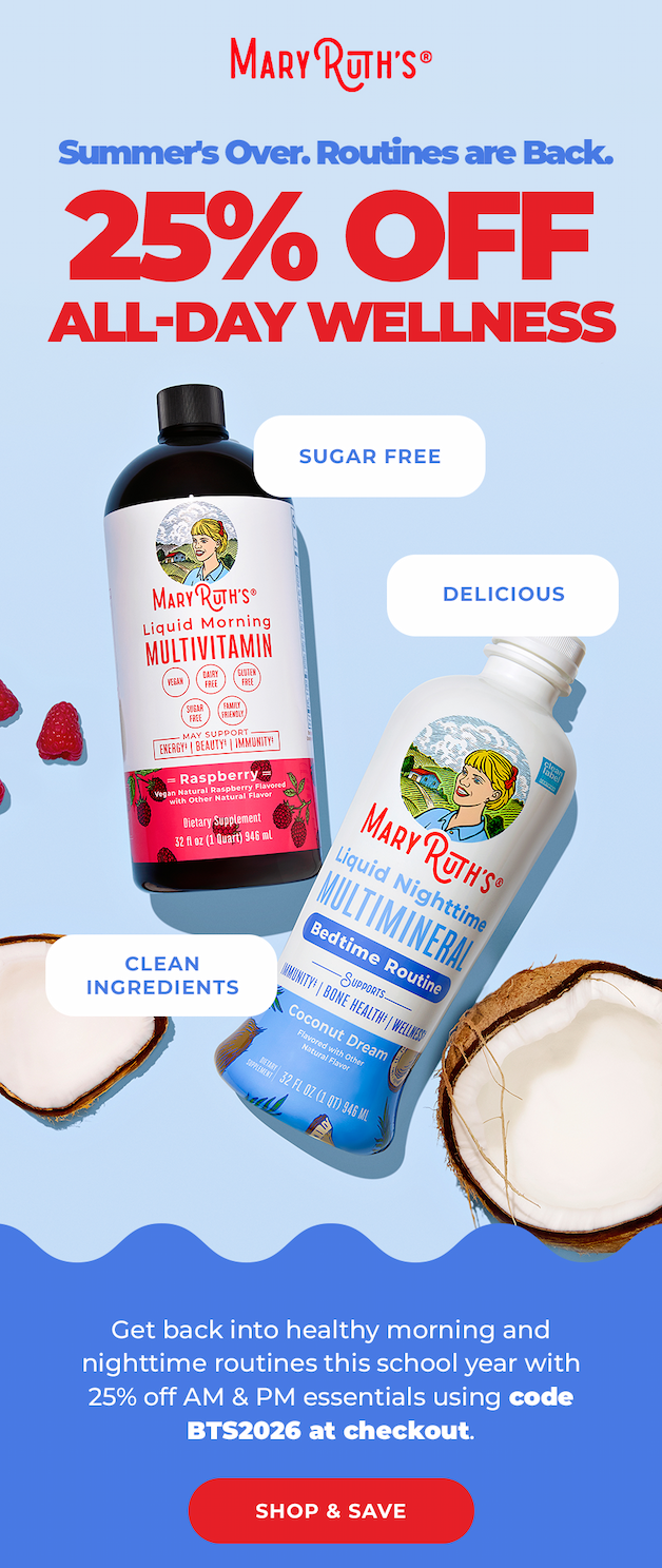 25% Off All-Day Wellness