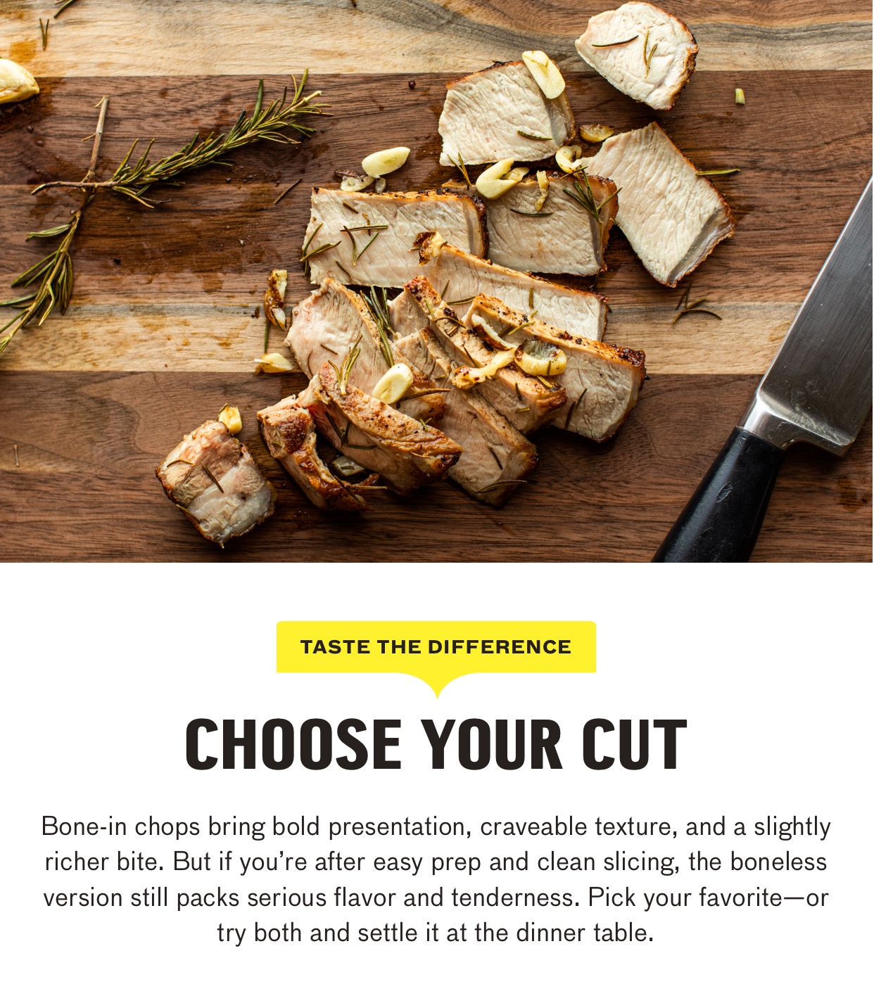Two classic ways to indulge in pork
