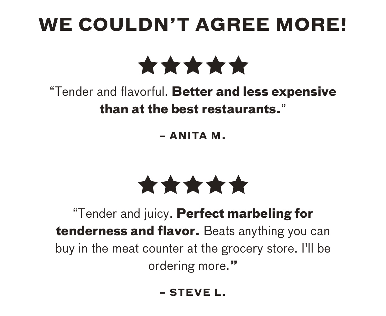 Customer Testimonials