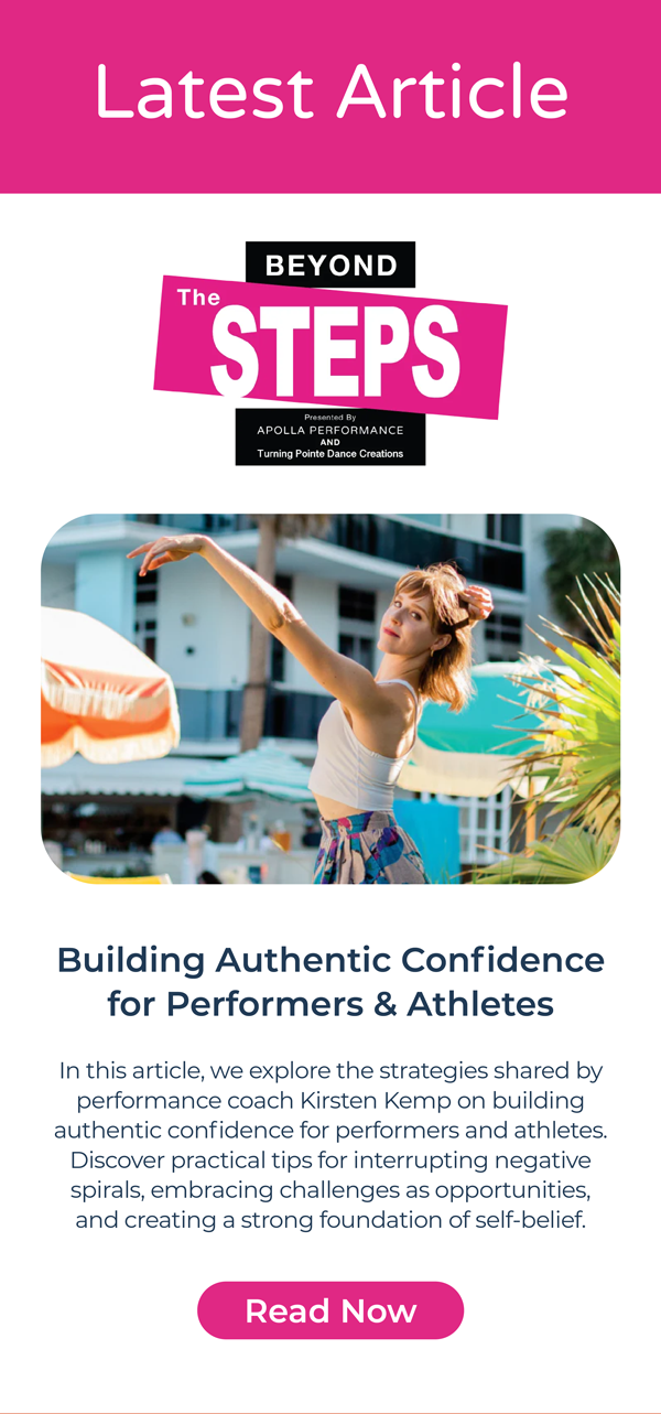 StEPS: Building Authentic Confidence: Strategies for Performers and Athletes