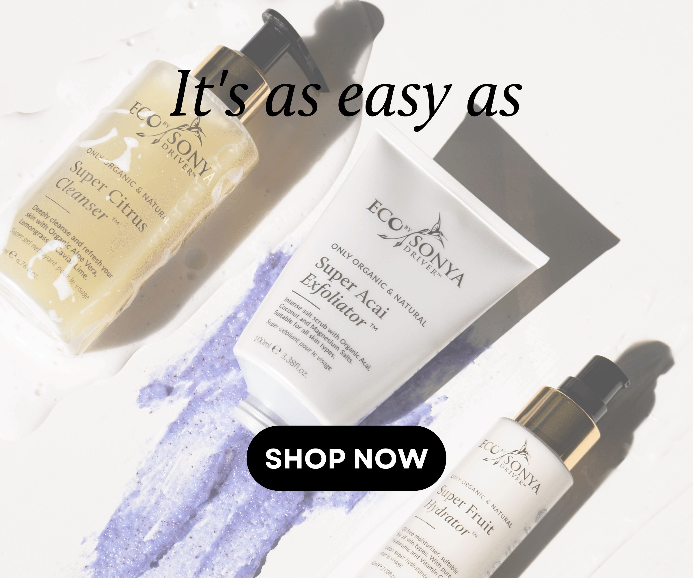 We've made it easy for you Eco Tan