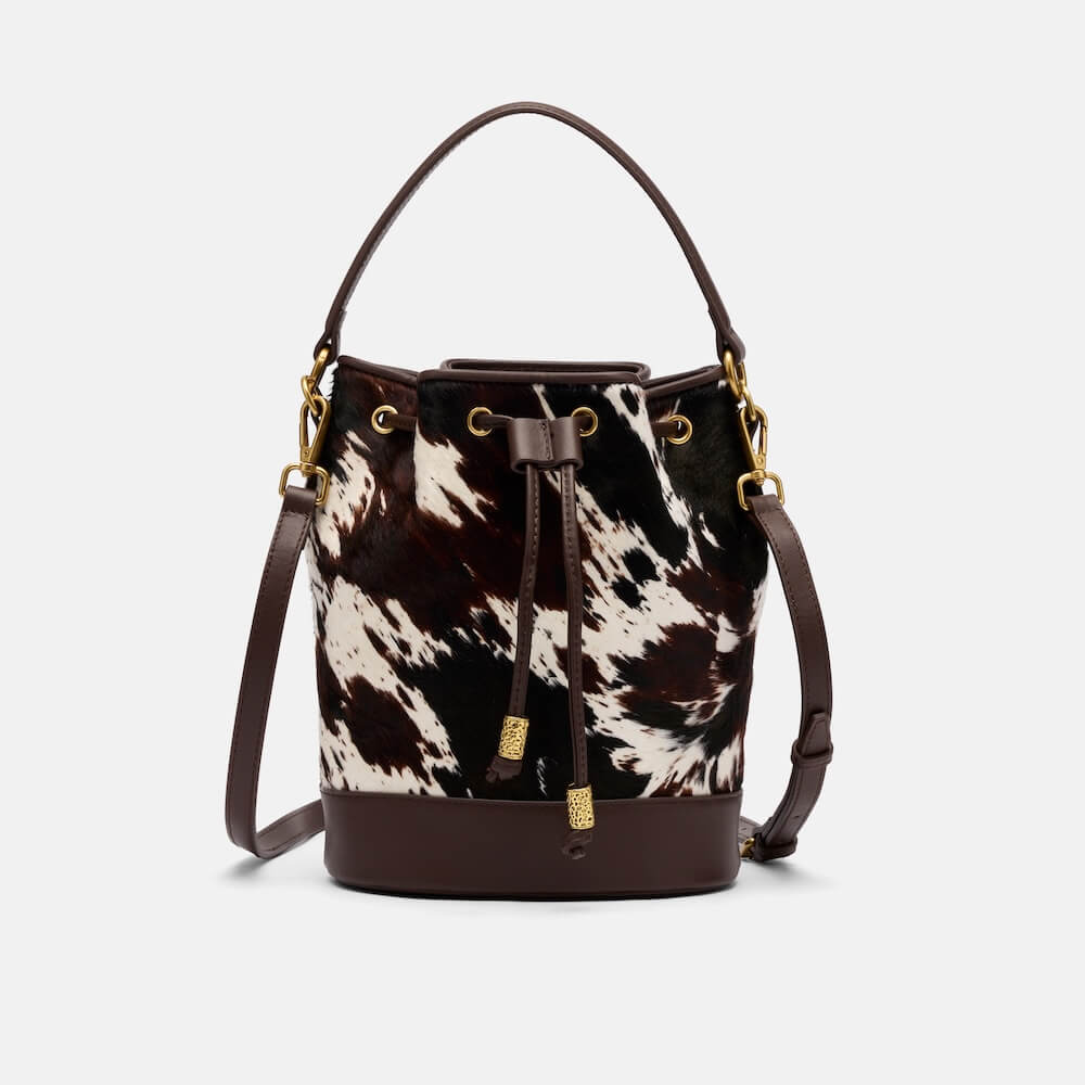 Nora Dark Horse Bucket Bag