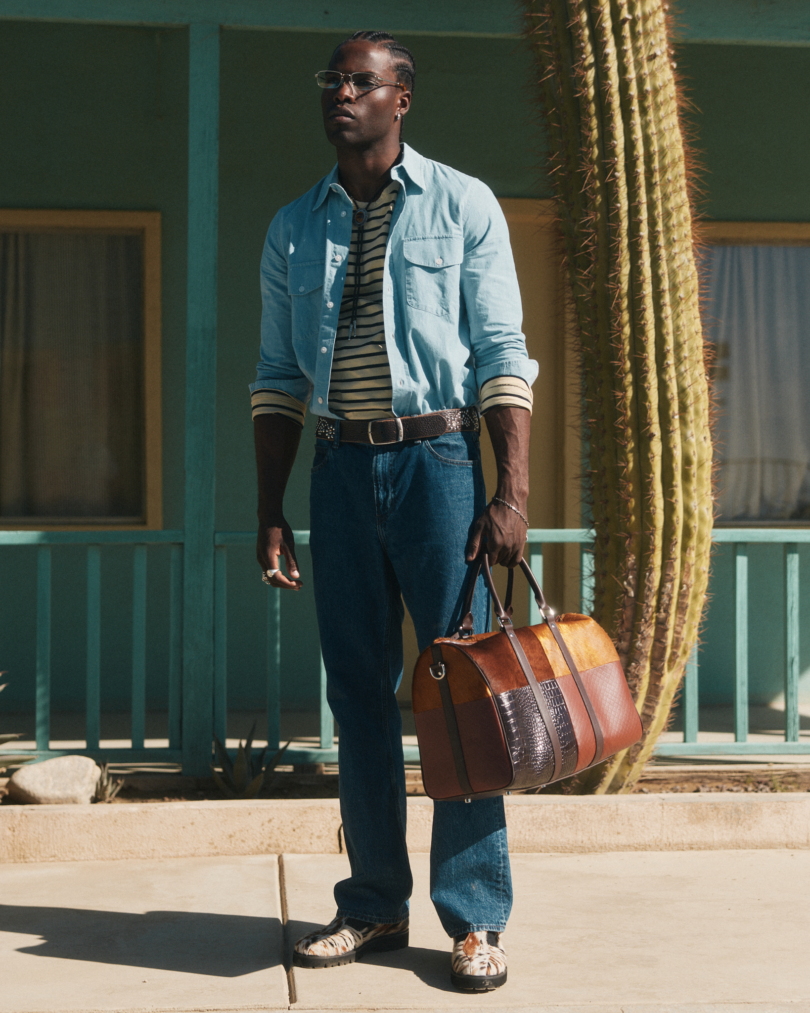 Multicolor 40L Duffle