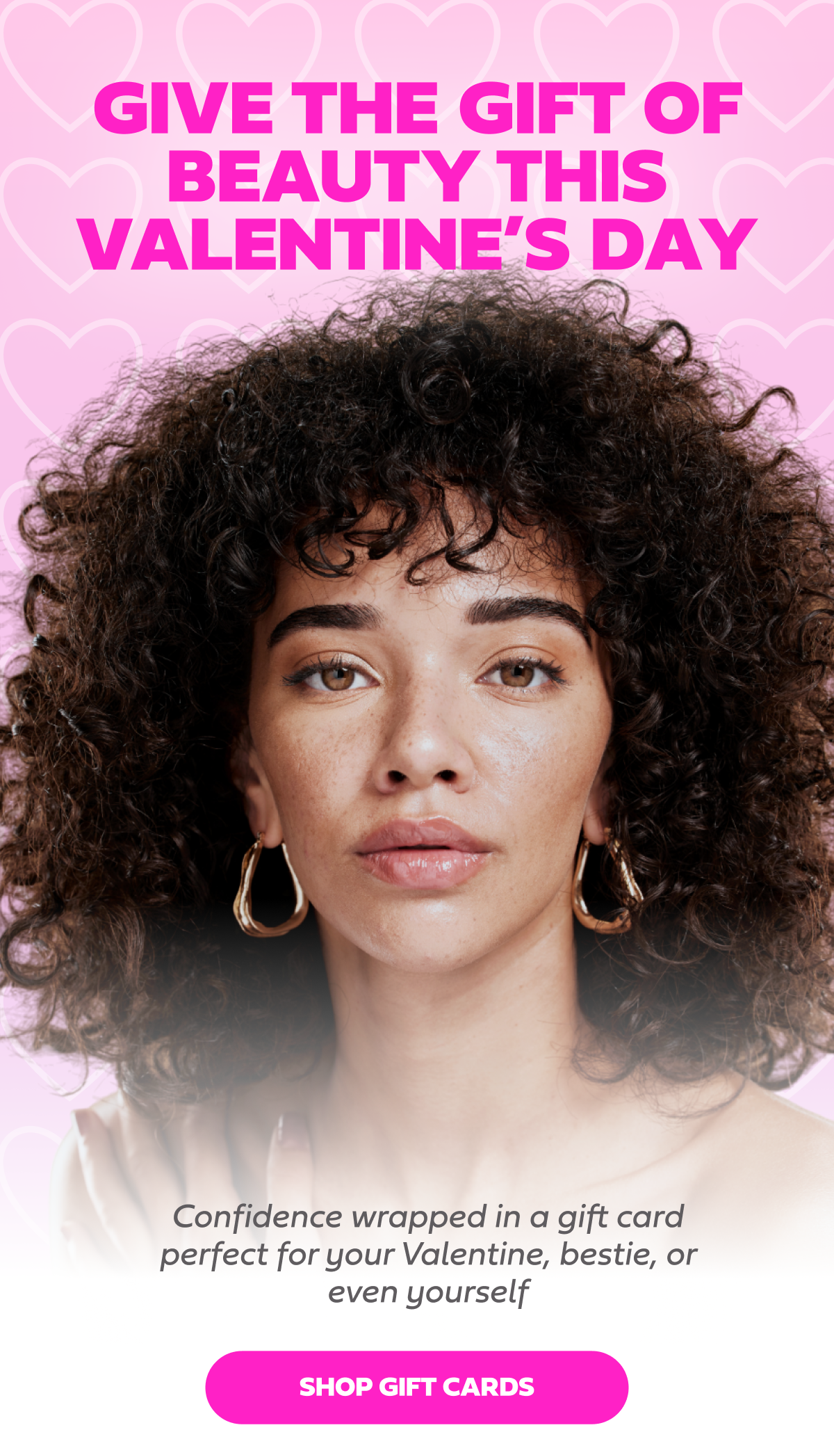 Give the gift of beauty this Valentine's Day