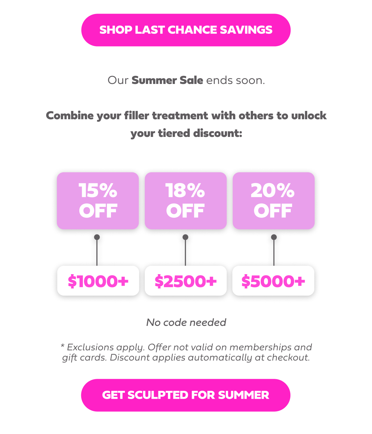 SHOP LAST CHANCE SAVINGS