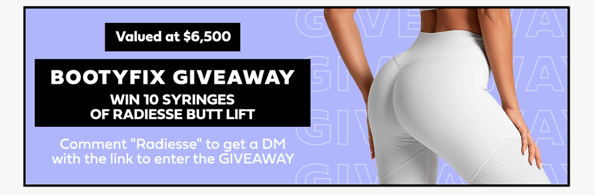 BOOTYFIX GIVEAWAY
