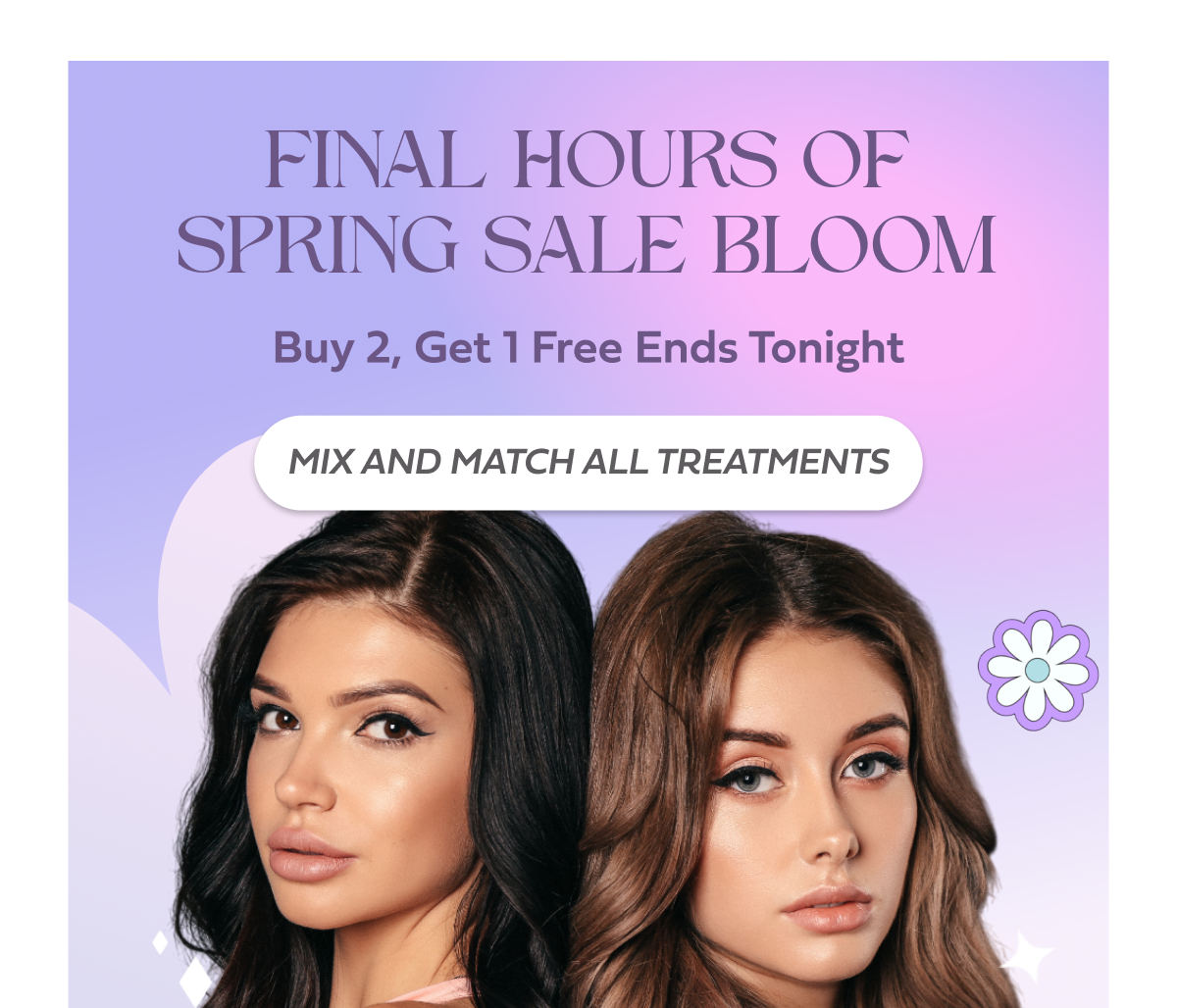 FINAL HOURS OF SPRING SALE BLOOM