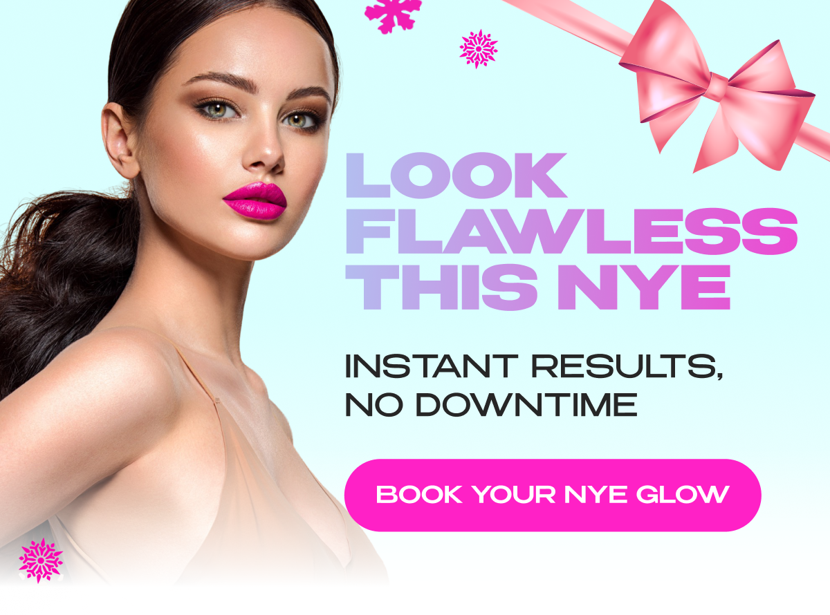 Look flawless this NYE  Instant results, no downtime