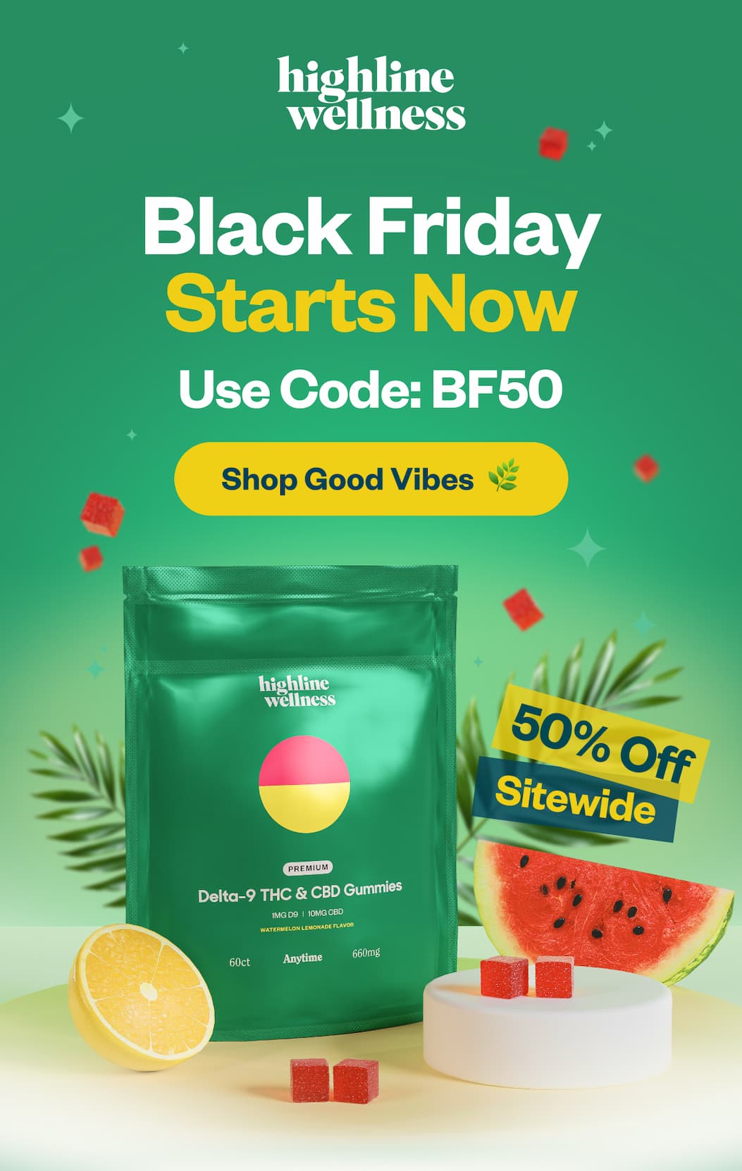 Trouble sleeping? Rest easy with our CBD for Sleep collection now 50% off! Use Code: BF50 