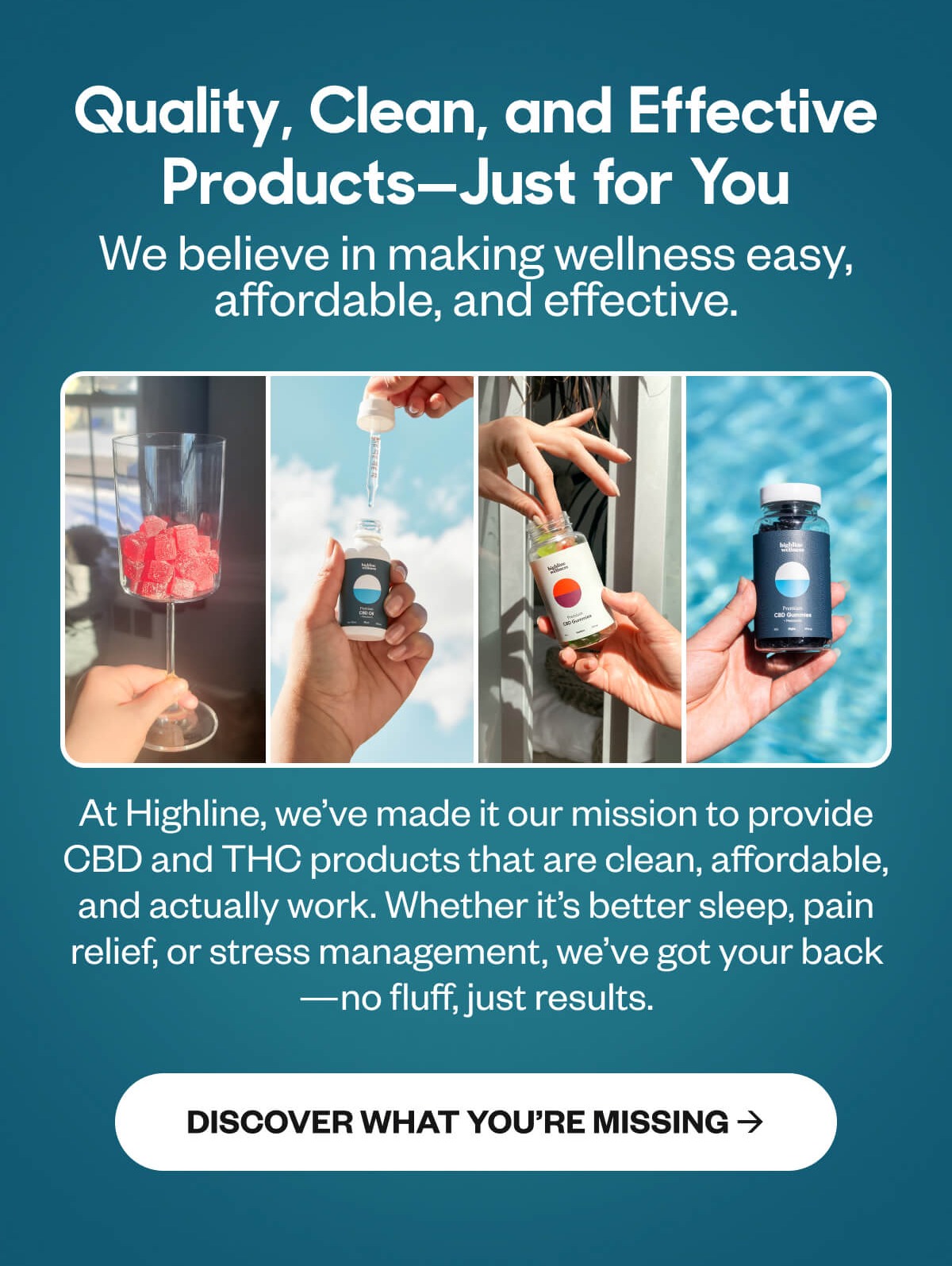 We Noticed You Were Checking Us Out