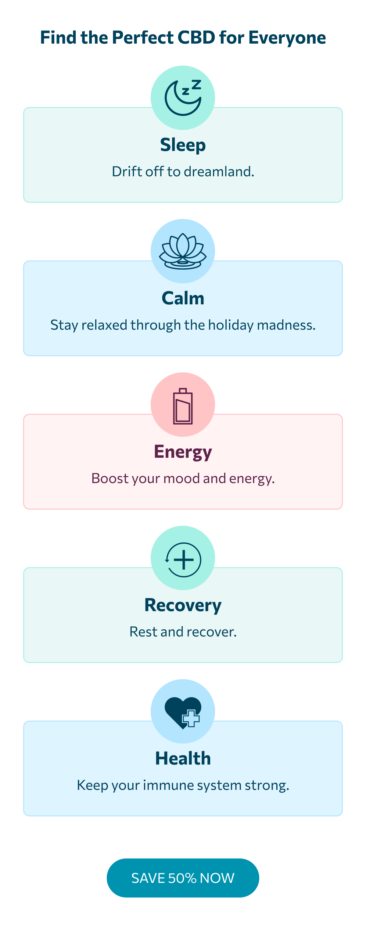  Shop by solution and stock up at 50% off!