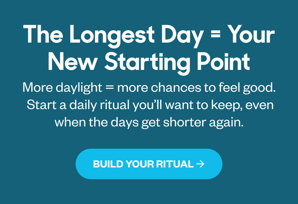 Summer solstice = self-care season