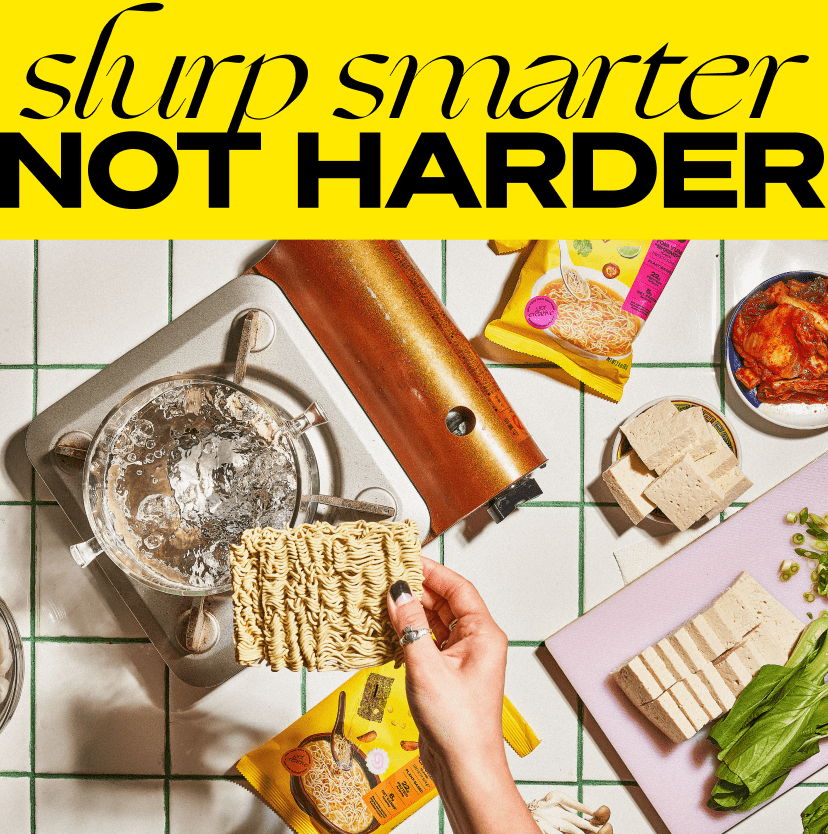 Slurp smarter, not harder