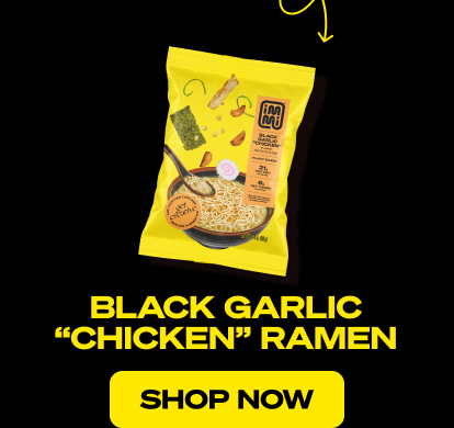 Black Garlic "Chicken" Ramen