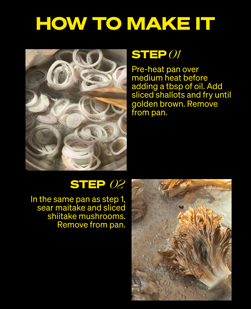 How to make it steps 1 and 2