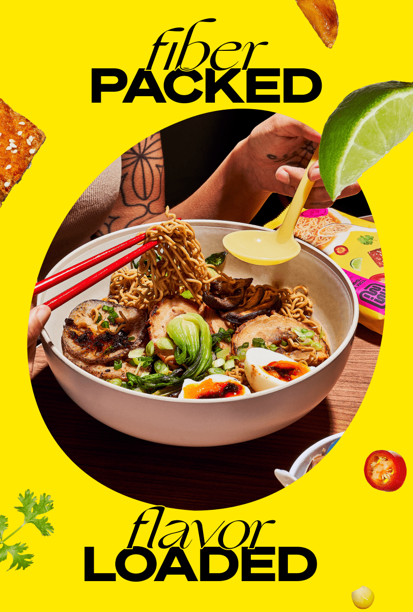 Fiber-Packed, Flavor-Loaded