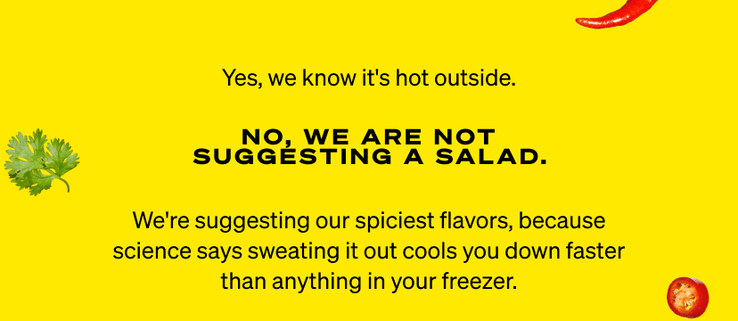Science says sweating it out cools you down faster!
