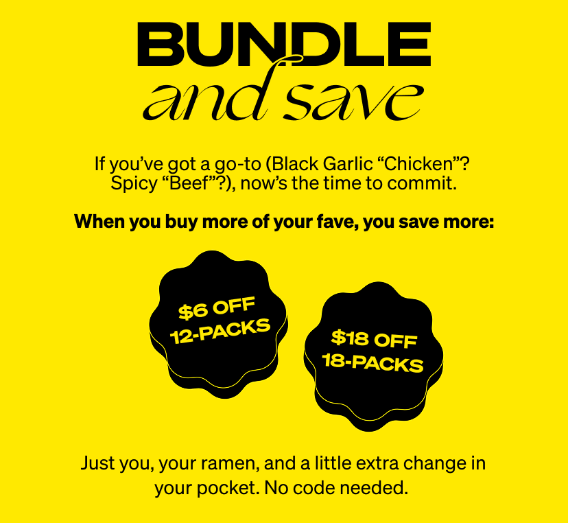 Bundle & Save