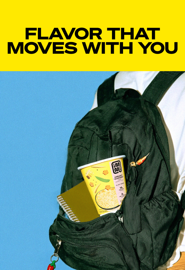 Flavor that moves with you