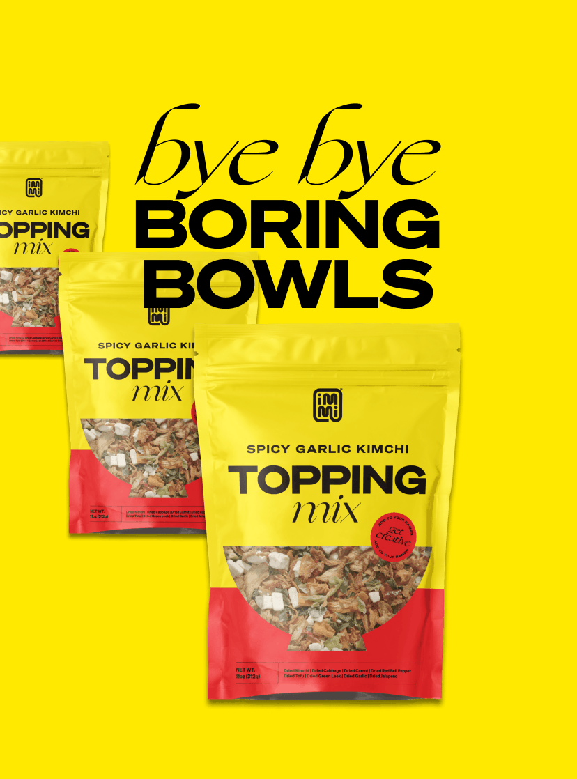 Bye bye boring bowls!