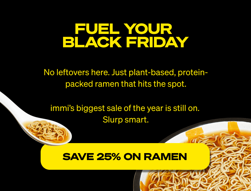 Fuel your Black Friday!