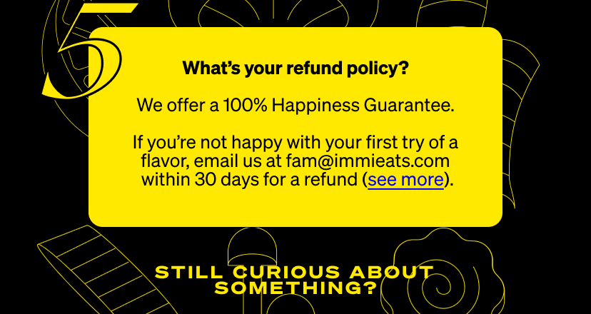 What's your refund policy?