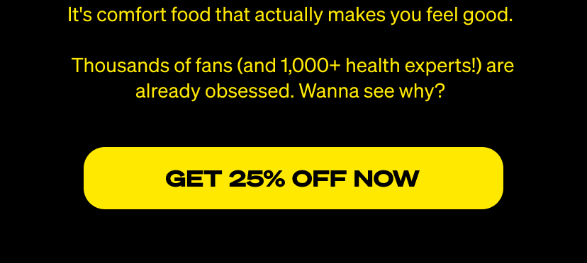 It's comfort food that actually makes you feel good. 