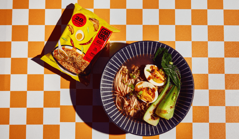High protein ramen