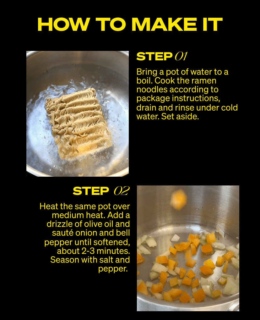 How to make it steps 1 and 2