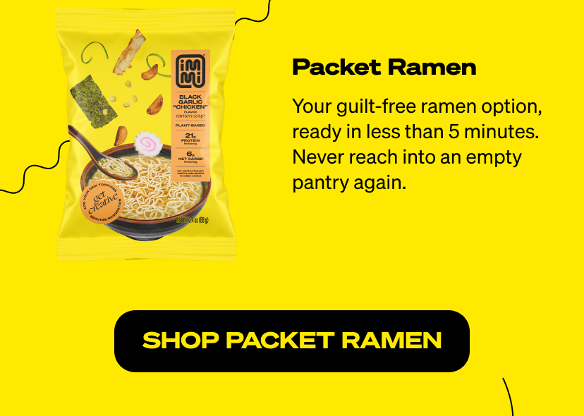 Shop packet ramen