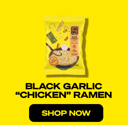 Black Garlic "Chicken" Ramen