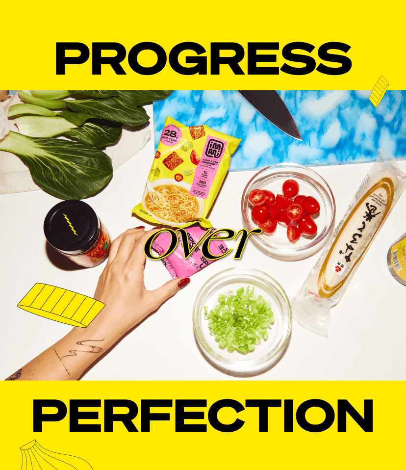 Progress over perfection