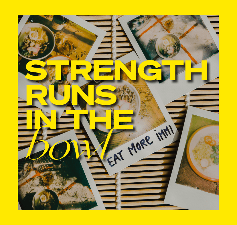 Strength runs in the bowl: Happy Father's Day