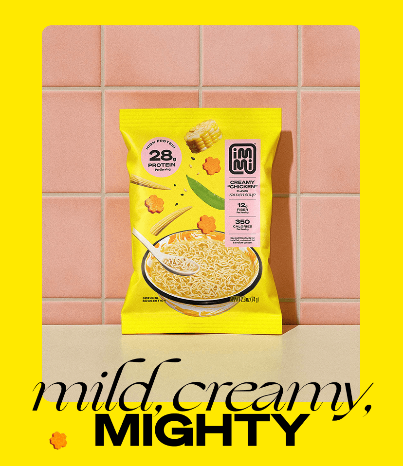 mild, creamy, mighty