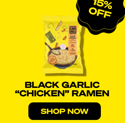Black Garlic "Chicken" Ramen
