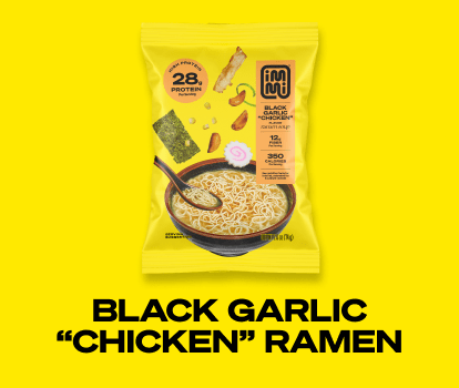 Black Garlic "Chicken" Ramen