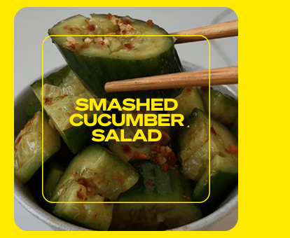 Smashed Cucumber Salad