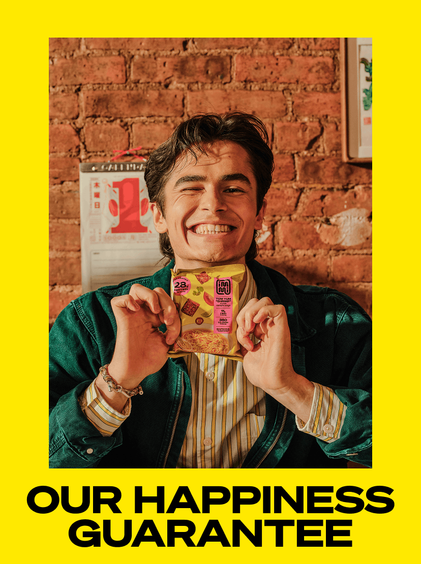 Our happiness guarantee
