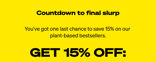 countdown to final slurp