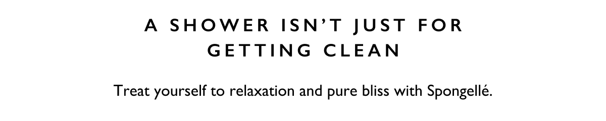 A shower isn't just for getting clean