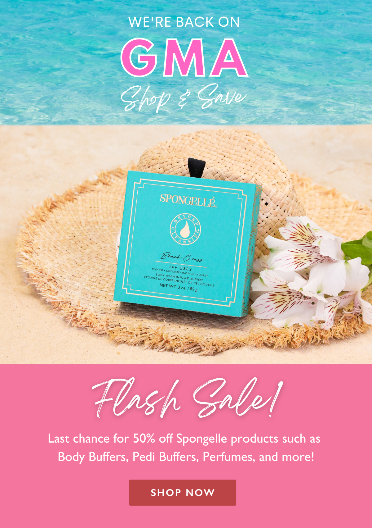 We're back on GMA! Shop & Save.