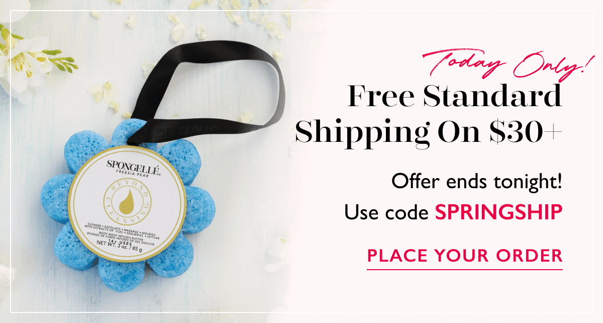 Today Only! Free Standard Shipping On $30+ | Offer ends tonight! Use code SPRINGSHIP | PLACE YOUR ORDER